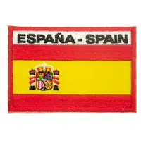 在飛比找樂天市場購物網優惠-西班牙 熨燙燙布貼紙 熱燙背包貼 布藝士氣章 Flag Pa