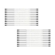 Aussie Traveller 10 Bar LED Strip Light Kit, 2 Pack