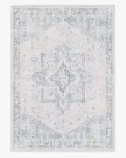 305' x 425' | Machine Washable Runner Rug | Kid & Pet Friendly | Indoor Rug | Kira Soft Blue Flatwoven Rug | Ruggable