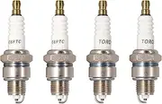 TORCH Spark Plug E6RTC, Replaces NGK BPR6HS, BOSCH WR7BC, CHAMPION RL82YC, DENSO IWF20 W20FPR-U, OEM, Iridium Core, 14mm Thread, Auto, Motorcycle, Aircraft, Yacht, Industrial Engine