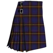 Scottish Handmade Traditional County Sligo Tartan Kilt - County Sligo Tartan