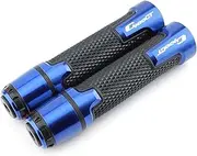 Motorcycle Handlebars Motorcycle 7/8'' 22MM CNC Handlebar Handle Grip Handle Bar Hand Grips End Plug C400X C400GT C400 C 400 X GT 2019 2020(C400GT Blue2)