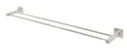 Alno A8425-30-SN Contemporary II Bath 30" Double Towel Bar Satin Nickel