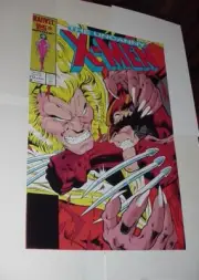 Wolverine vs Sabretooth Poster # 8 Uncanny X-Men 213 Cover Alan Davis