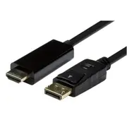Dynamix C-HDMIDP-1 DisplayPort 1.2 to HDMI 1.4 Cable - 1m Max Res 4K 30Hz (3840x2160) [C-HDMIDP-1]