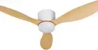 52'' Ceiling Fans, Fan Lights and Remote for Bedroom Living Room Indoor, DC Moto