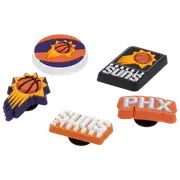 [Crocs] Crocs Nba Phoenix Suns 5Pck - Unisex Sport Accessories