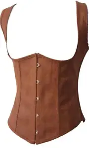 Alivila.Y Fashion Corset Womens Faux Leather Steampunk Corsets Victorian Bustier