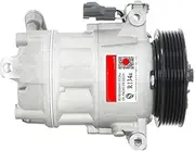 Air Conditioning A/C AC Compressor ，Compatible For Jeep， Compass 2017 To 2020 ，Compatible For Fiat ，Toro 2017 To 2020 CM105193 ACP222 52094153 53349623
