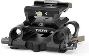 Tilta Modular Baseplate Type I with15mm LWS Rod Support (Black) | TA-MBP1-B