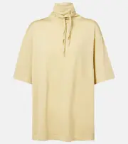 [Lemaire] Lemaire Foulard cotton jersey T-shirt UK 14 yellow