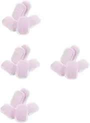 4sets Portable Soap Tablets Portable Bathtub Travel Soap Packaging Bag Bundle Bag Movable Hose Salon Washbasin Inflatable Favors Bags Portable Perfume Boxed Soap Pp Violet 5boxes*4