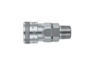 NITTO KOHKI COUPLING "HI CUPLA" - STEEL MALE THREAD Rc1/8～Rc1 10SM～800SM