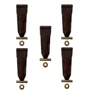 5 PK 6Y3222RC J225 ROCK Bucket Digging Teeth w/Pins 6UY3228 & Retainer 8E6259