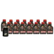 14L Motul 8100 X-CLEAN EFE 5W30 Wix Filter Motor Oil Change Kit API SN