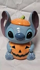 Stitch pumpkin cookie jar