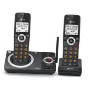 CL82219 DECT 6.0 2-Handset Cordless Phone for Home with Answering 2 Handset