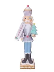 Christmas Tree Lilac Mint Colonel 18" NUTCRACKER Cookie Icing Cupcake House NEW