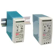 Mean Well Dual Output DIN Rail Power Supply - 60W