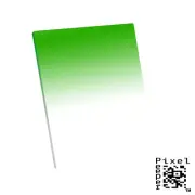 Pixel Peeper 100mm x 143mm 2 Stop Graduated Green Filter. Lee & Cokin Compatible