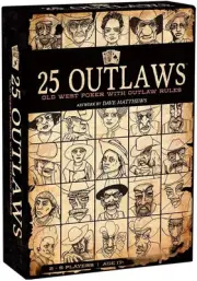 Buffalo Games - 25 Outlaws - Modern Twist on Classic Poker - Texas Hold 'Em