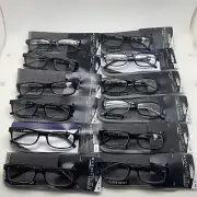 DZ2 "12 PAIR" Foster Grant Brandon +1.25 BLK READING GLASSES READERS