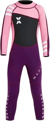DIVE & SAIL Kids 2.5mm Wetsuit Long Sleeve One Piece UV Protection - Size M