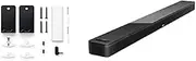 Bose Soundbar Wall Bracket, Black and Bose Smart Soundbar 900 - Black