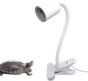 Turtle Basking Light - UVA Basking Spot Heat Lamp,Reptile Heat Lamp, UVA UVB Heat Lamp Bulbs, Dimmable and 360° Rotatable Hose Turtle Light for Tortoise, Bearded Dragon Pochy