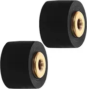 10mm Cassette Tape Machine Pinch Roller 2pcs Bearing Roller for Recorder Maintenance Repair Tape Player Supplies