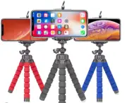 Tripod For Phone Mobile Camera Holder Clip Smartphone Monopod Tripe Stan