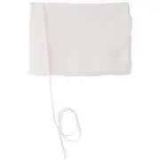 Plain Bolero Cardigan / Plain Cord Detail Mesh Cropped Tube Top Tube Top - White - One Size
