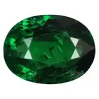 1.16 ct Valuable Oval Cut (7 x 6 mm) Tanzania Green Tsavorite Garnet Gemstone