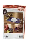 UNCUT FF Sewing Pattern Kwik Sew 11350 Placemat Bunholders Warmers Casserole