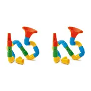 2x 16pc Quercetti Saxoflute DIY Music Maker Kids/Children Educational Toys 2-4y