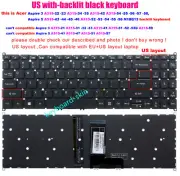 for Acer Aspire 3 A315-54 A315-54G,Aspire 5 A515-52 A515-54G Keyboard US backlit