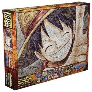 「Wendystore」日本 正版 金證 Ensky 海賊王 航海王 ONE PIECE 魯夫 馬賽克 拼圖 1000片