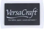 Tsukineko Versacraft Ink Pad Real, Black Item Package Quantity:1 Colour:Real ...
