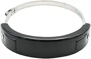 Daseeme Motorcycle Exhaust Protector 100mm-160mm Oval Can Cover Round Exhaust Guard Cover