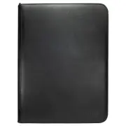 Ultra Pro Vivid Black 9 Pocket Zippered PRO Binder Pokemon, Magic, etc! 360 Card