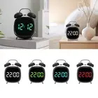 Digital Alarm Clock Double Bell Home Decor Big Numbers Loud Alarm Tabletop Clock