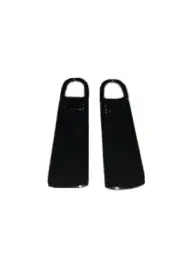 Brand New- Gunmetal 1.5” Medium Size Zipper Pulls (2)