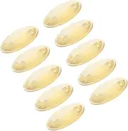 WHAMVOX 10pcs Kaleidoscope Lens Kale Lens Filter Reflector Rearview Mirror Glasses Filter Glasses Frame Nose Pad Lens Kaleidoscope Puncture Kit Goggles Filter Transparent Plastic