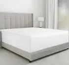 Luxurious King Size Fitted Sheet Only - 100% Cotton, 600 Thread Count, Soft