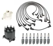 ACDelco Ignition Kit Distributor Rotor Cap Wire Spark Plugs for C2500 5.7 V8