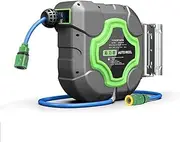 Automatic scopic Hose Reel Car Wash Garden Irrigation Water Tube Holder Wall Mou High Pressure Waterpipes Roller Water Drum