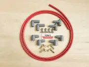 MSD 8.5mm Super Conductor Universal Coil Wire Kit HEI Socket boots terminals RGY