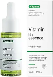 DEleventh Korean Brand Vitamin B5 Face Serum 30ml / Hydrate and Soothe Skin, with Centella Asiatica, Sodium Hyaluronate, and Ceramide NP for a Calm, Nourished, and Radiant Complexion