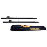 2pc Hercules Hybrid Retractable Adaptor Subwoofer Poles with Carry bag