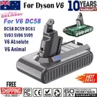 6000mAh For Dyson V6 Battery DC58 SV04 SV05 SV09 DC59 DC61 DC62 DC72 Animal NEW